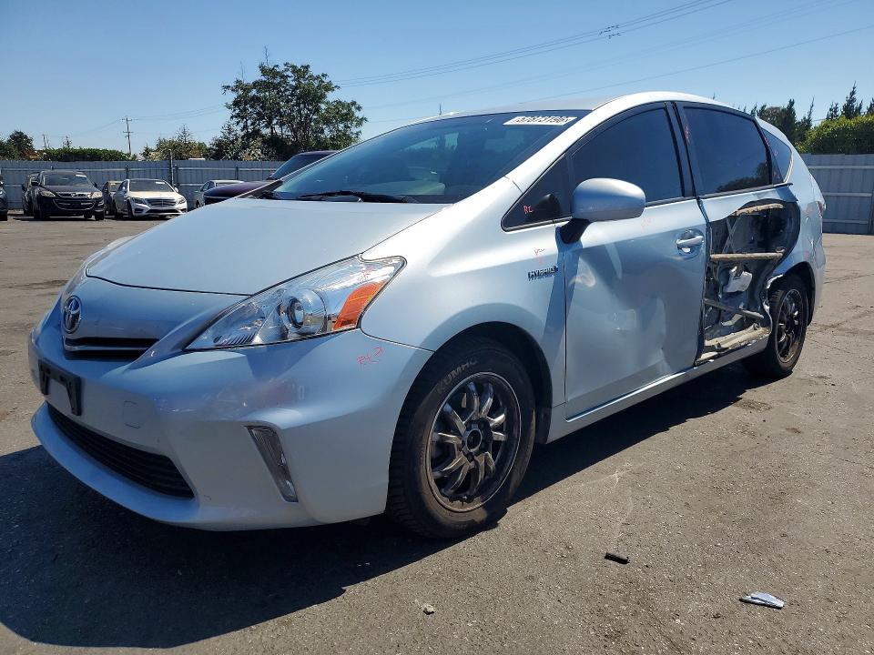 2014 Toyota Prius VIN JTDZN3EU8E3304544 COPART salvage auction — SIDE, Sc - Salvage Title, sold $3,800 on 2026-07-14 (photo 1)