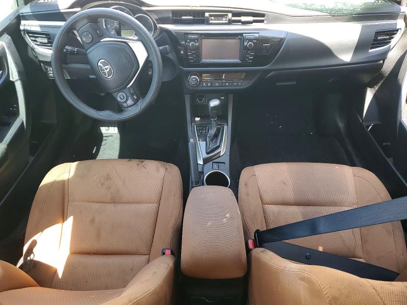 2014 Toyota Corolla VIN 5YFBURHE2EP014142 COPART salvage auction — ROLLOVER, Ca - Salvage Certificate, sold $825 on 2026-07-16 (photo 8)