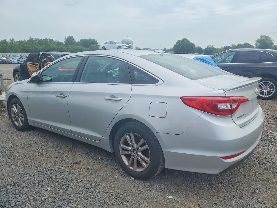 2015 Hyundai Sonata VIN 5NPE24AF0FH015779 COPART salvage auction — MINOR DENT/SCRATCHES, Nj - Certificate Of Title, sold $725 on 2026-07-10 (photo 2)