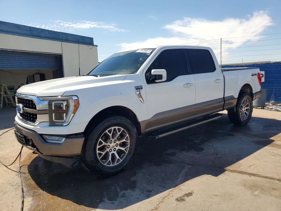 2023 Ford F-150 Lightning VIN 1FTFW1E50PFA93886 COPART salvage auction — Front End, FL - CERTIFICATE OF TITLE, sold $21,200 on 2026-06-29 (photo 1)