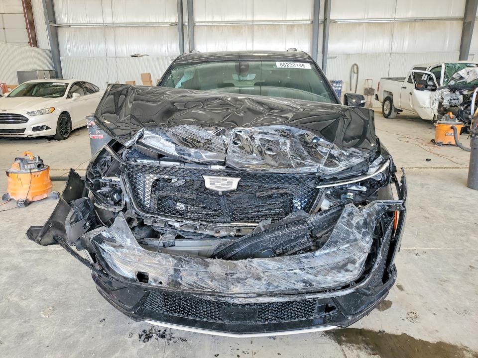 2024 Cadillac VIN 1GYKPHRS5RZ736815 COPART salvage auction — FRONT END, IA - CERT OF TITLE-SALVAGE TITLE, sold $16,700 on 2026-08-18 (photo 5)