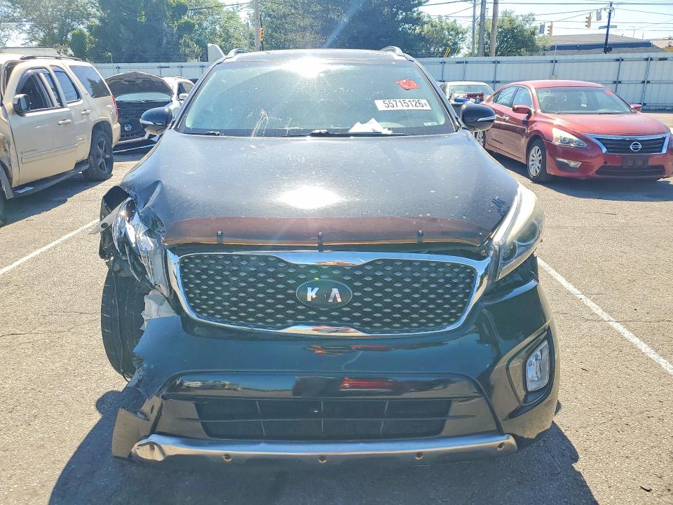 2016 Kia VIN 5XYPK4A56GG043000 COPART salvage auction — FRONT END, Oh - Cert Of Title-Salvage, sold $2,300 on 2026-07-31 (photo 5)