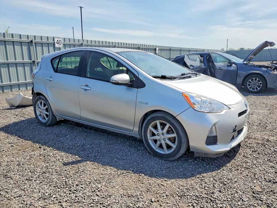 2014 Toyota Prius VIN JTDKDTB37E1560931 COPART salvage auction — REAR END, On - Permit Salvage, sold $2,650 on 2026-07-09 (photo 4)