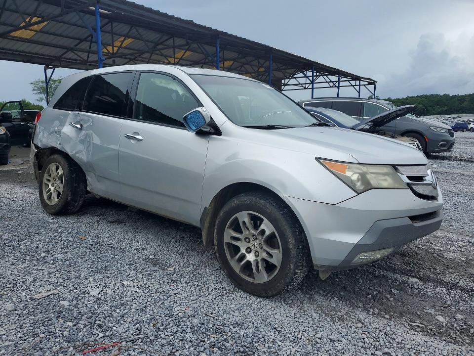 2008 Acura Mdx VIN 2HNYD284X8H535901 COPART salvage auction — SIDE, Ga - Cert Of Title-Salvage, sold $425 on 2026-07-09 (photo 4)