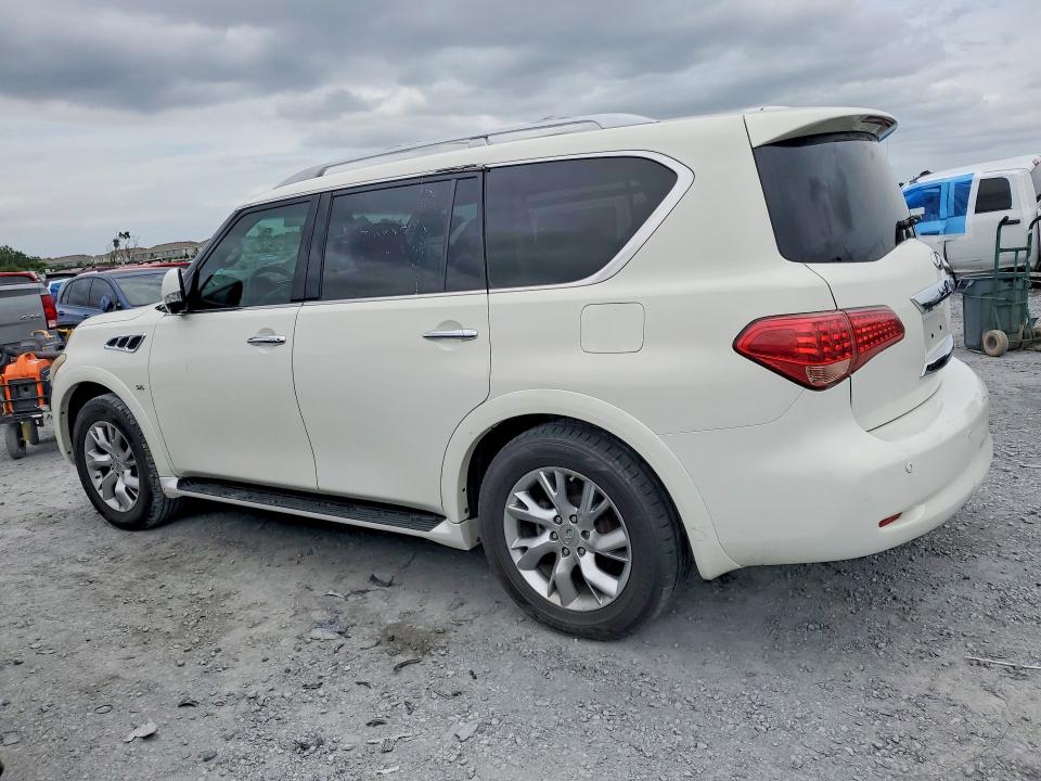 2014 Infiniti VIN JN8AZ2ND5E9750549 COPART salvage auction — MINOR DENT/SCRATCHES, Fl - Certificate Of Title, sold $3,300 on 2026-07-27 (photo 2)