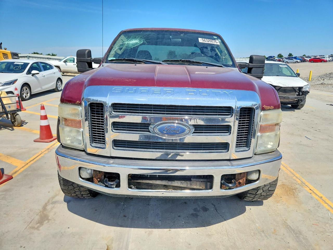 2008 Ford F-250 Super Duty VIN 1FTSW21R78EA68181 COPART salvage auction — Normal Wear, IN - CERTIFICATE OF TITLE, sold $2,300 on 2026-07-09 (photo 5)