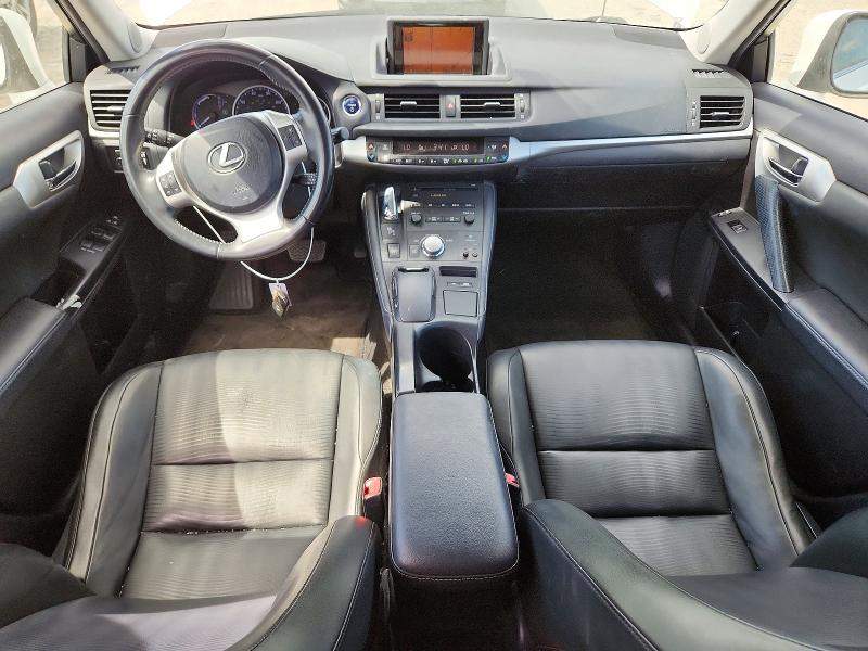 2012 Lexus Ct VIN JTHKD5BH3C2083587 COPART salvage auction — FRONT END, Ca - Salvage Certificate, sold $3,350 on 2026-07-07 (photo 8)
