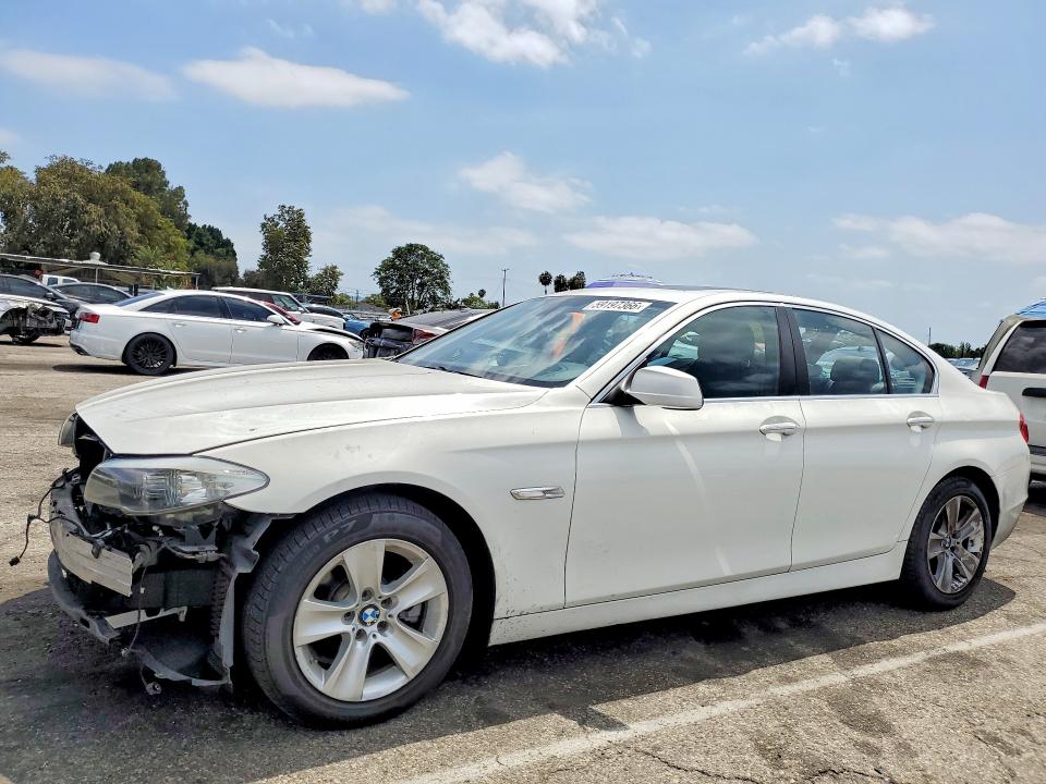 2013 BMW 5er VIN WBAXG5C57DDY31893 COPART salvage auction — FRONT END, CA - SALVAGE CERTIFICATE, sold $500 on 2026-07-31 (photo 1)