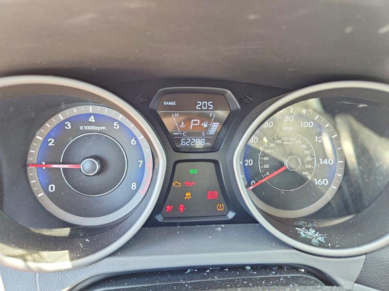 2016 Hyundai Elantra VIN KMHDH4AE1GU652135 COPART salvage auction — ROLLOVER, Pa - Certificate Of Salvage, sold $950 on 2026-07-17 (photo 9)