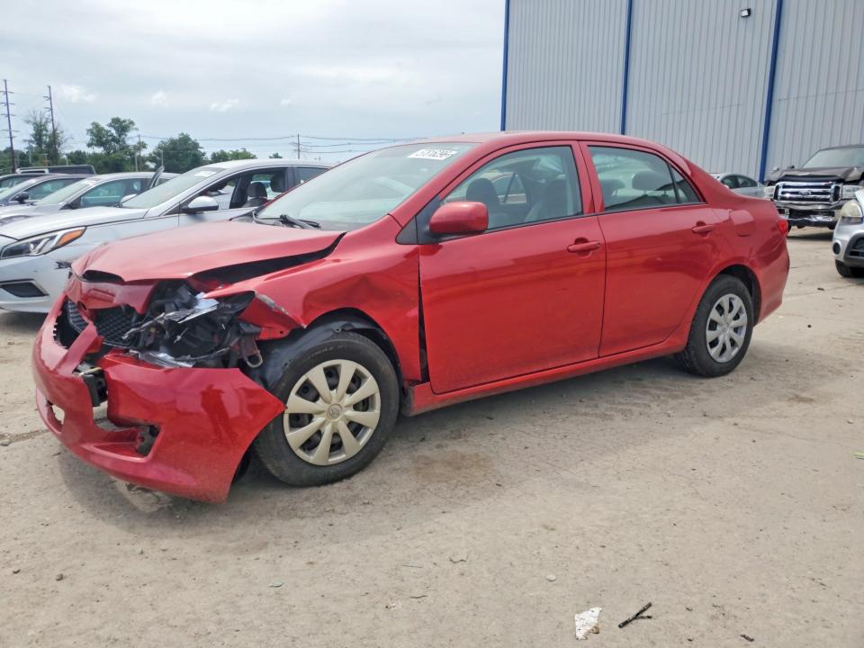 2009 Toyota Corolla VIN JTDBL40E99J017406 COPART salvage auction — FRONT END, Ky - Cert Of Title-Salvage, sold $1,100 on 2026-07-29 (photo 1)