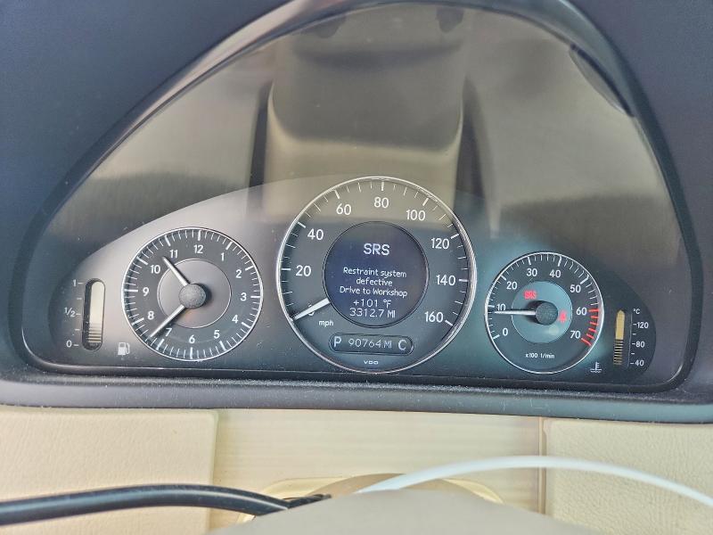 2005 Mercedes-benz Clk-klasse VIN WDBTK75GX5T035185 COPART salvage auction — SIDE, NC - SALVAGE CERTIFICATE OF TITLE, sold $500 on 2026-08-03 (photo 9)