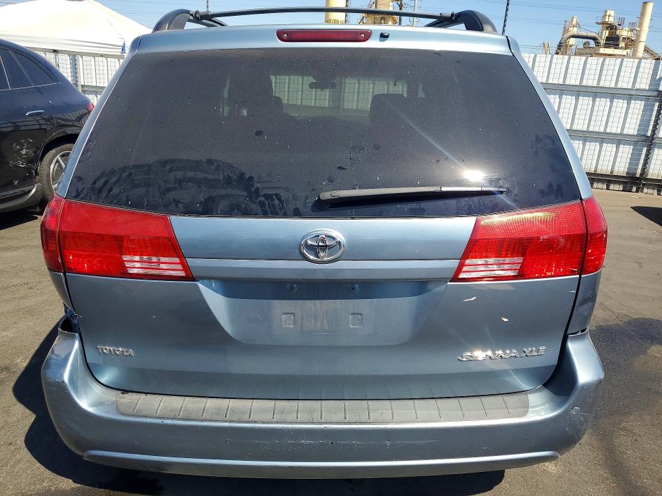 2004 Toyota Sienna VIN 5TDZA22C74S193807 COPART salvage auction — SIDE, Ca - Salvage Certificate, sold $550 on 2026-07-08 (photo 6)