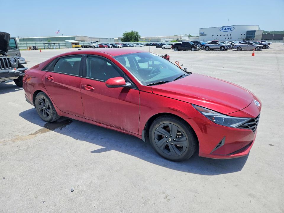 2023 Hyundai Elantra VIN KMHLM4AG7PU606141 COPART salvage auction — WATER/FLOOD, Ok - Cert Of Title-Salvage Flood, sold $3,750 on 2026-07-24 (photo 4)