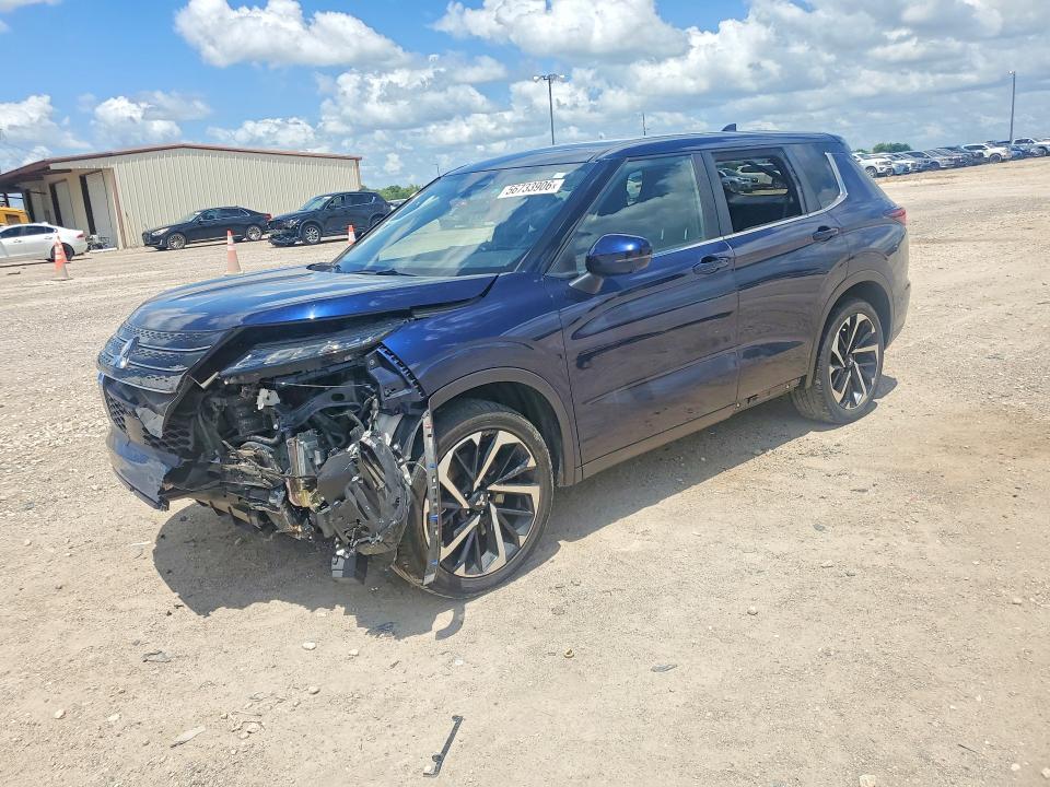 2024 Mitsubishi Outlander VIN JA4J3VA80RZ020992 COPART salvage auction — FRONT END, Tx - Salvage Vehicle Title, sold $6,700 on 2026-07-29 (photo 1)