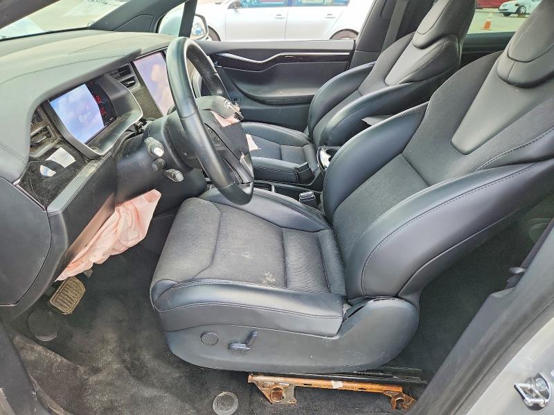 2018 Tesla Model x VIN 5YJXCDE21JF101252 COPART salvage auction — FRONT END, Tx - Certificate Of Title (P), sold $6,000 on 2026-07-02 (photo 7)