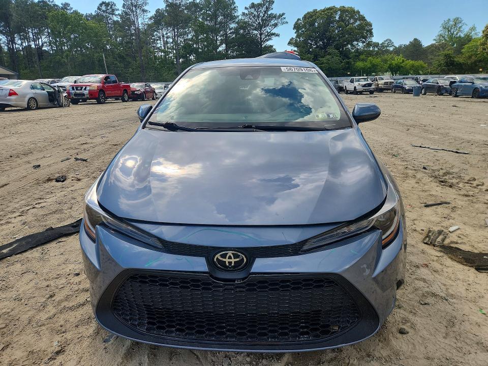 2022 Toyota Corolla VIN 5YFEPMAE6NP372815 COPART salvage auction — REAR END, Md - Cert Of Salvage > 75% Damage, sold $3,850 on 2026-07-28 (photo 5)