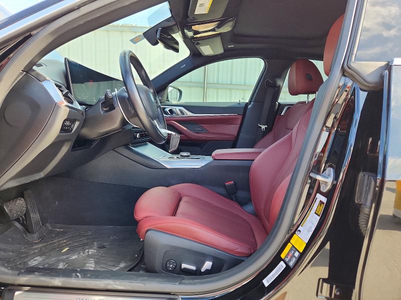 2023 BMW I4 VIN WBY43AW08PFR44530 COPART salvage auction — SIDE, Tx - Salvage Vehicle Title, sold $11,400 on 2026-08-25 (photo 7)