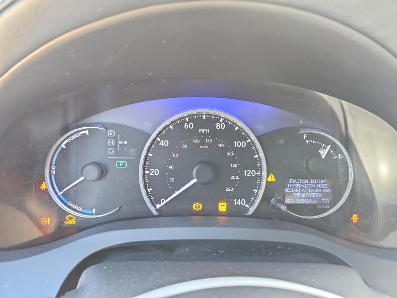 2013 Lexus Ct 200 VIN JTHKD5BH1D2162614 COPART salvage auction — FRONT END, CA - SALVAGE CERTIFICATE, sold $1,750 on 2026-07-09 (photo 9)