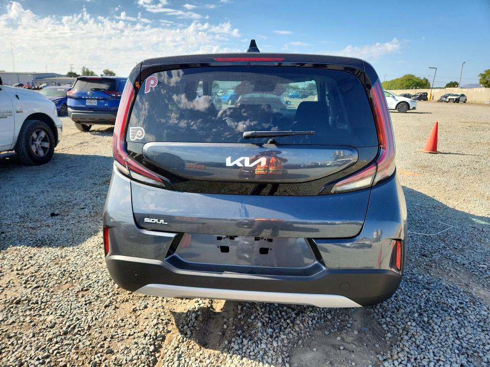 2025 Kia Soul VIN KNDJ23AU4S7958568 COPART salvage auction — REAR END, Ca - Salvage Certificate, sold $250 on 2026-07-28 (photo 6)