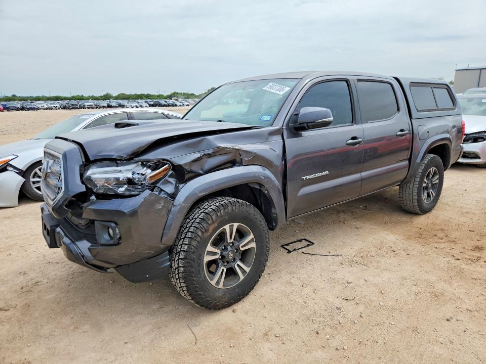 2017 Toyota Tacoma VIN 5TFAZ5CN4HX049347 COPART salvage auction — FRONT END, Tx - Salvage Vehicle Title, sold $11,200 on 2026-07-30 (photo 1)