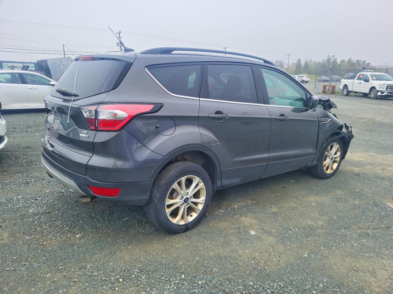 2018 Ford Escape VIN 1FMCU9GD6JUC97022 COPART salvage auction — Front End, St - Salvage Title, sold $275 on 2026-07-09 (photo 3)