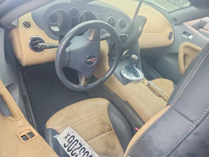 2006 Pontiac Solstice VIN 1G2MB35B56Y116347 COPART salvage auction — REAR END, Al - Cert Of Title-Salvage Title, sold $375 on 2026-07-30 (photo 8)