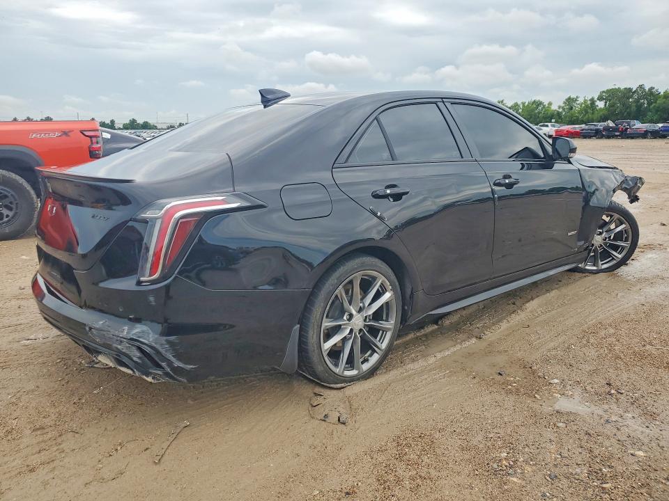 2022 Cadillac Ct4 VIN 1G6DD5RL0N0120472 COPART salvage auction — FRONT END, Tx - Salvage Vehicle Title, sold $10,400 on 2026-07-07 (photo 3)
