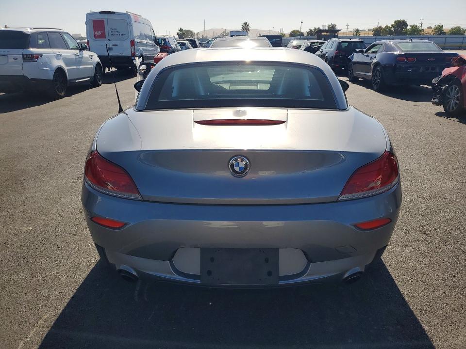 2011 BMW Z4 VIN WBALM1C51BE633558 COPART salvage auction — FRONT END, CA - SALVAGE CERTIFICATE, sold $80 on 2026-07-27 (photo 6)