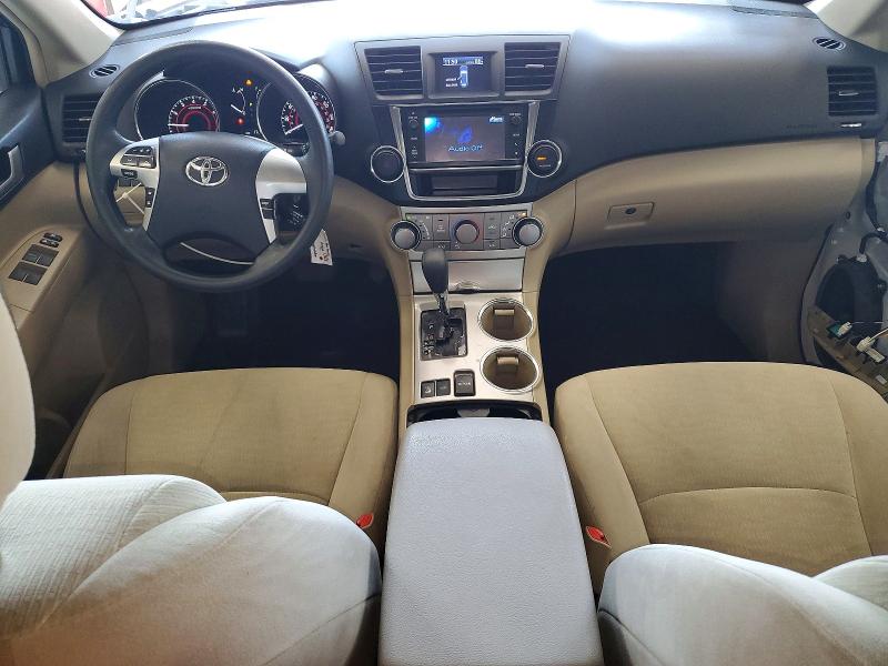 2013 Toyota Highlander VIN 5TDBK3EH7DS183452 COPART salvage auction — FRONT END, Mn - Cert Of Title-Salvage, sold $3,100 on 2026-07-16 (photo 8)