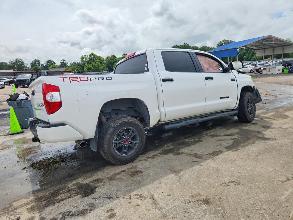 2019 Toyota Tundra VIN 5TFDY5F18KX837984 COPART salvage auction — FRONT END, MS - CERT OF TITLE-SALVAGED, sold $6,300 on 2026-07-24 (photo 3)