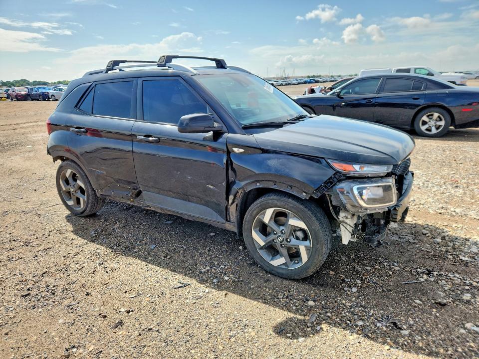 2022 Hyundai Venue VIN KMHRC8A30NU204217 COPART salvage auction — FRONT END, Tx - Salvage Vehicle Title, sold $2,700 on 2026-07-09 (photo 4)