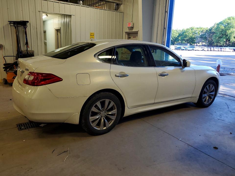 2013 Infiniti M VIN JN1BY1AR0DM600832 COPART salvage auction — FRONT END, Mn - Cert Of Title-Prior Salvage, sold $3,300 on 2026-07-14 (photo 3)
