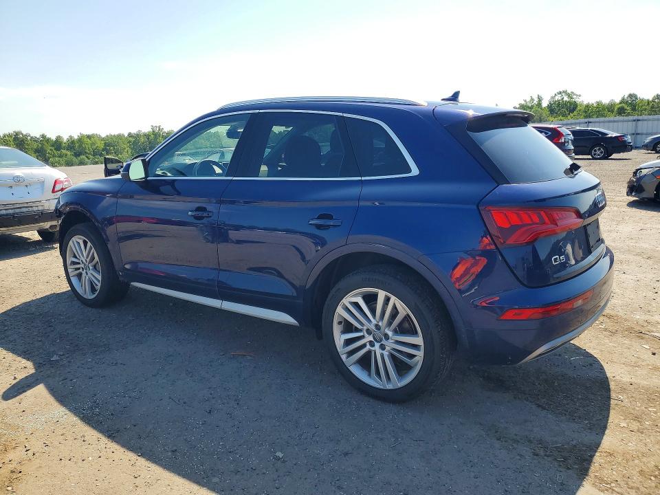 2018 Audi Q5 VIN WA1CNAFY7J2008081 COPART salvage auction — FRONT END, Va - Cert Of Title - Salvage, sold $6,200 on 2026-07-15 (photo 2)