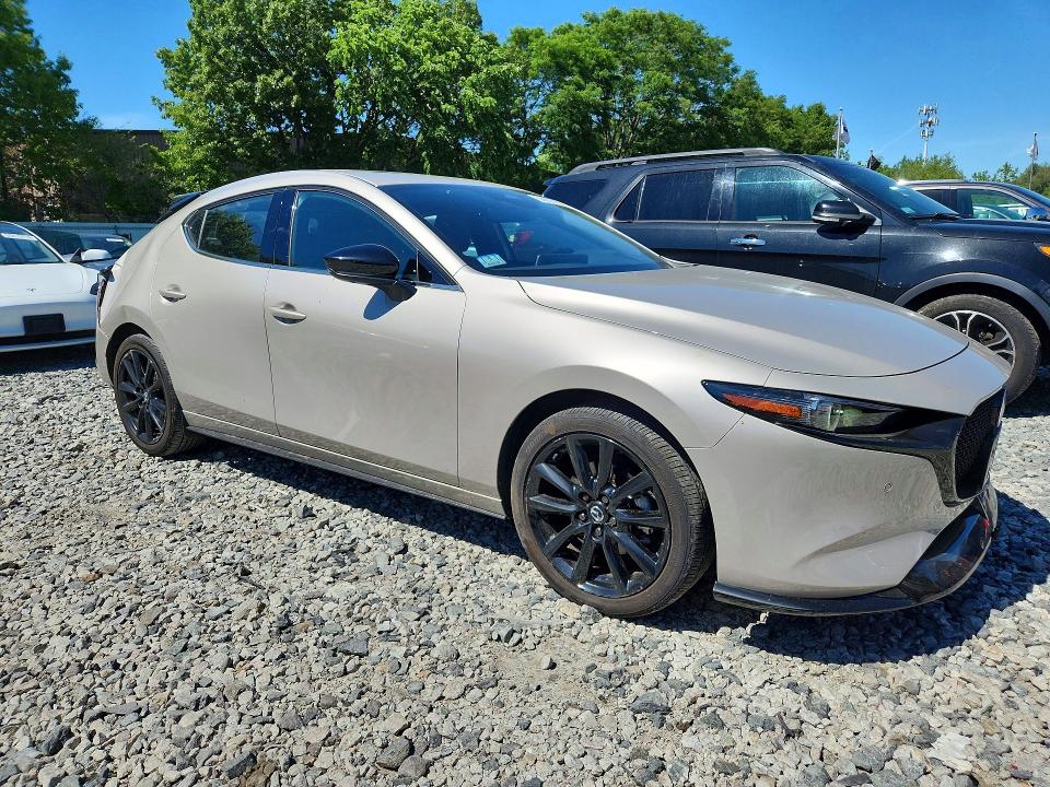 2025 Mazda 3 VIN JM1BPBNY1S1767433 COPART salvage auction — REAR END, Ma - Cert Of Title-Salvage, sold $6,000 on 2026-07-10 (photo 4)