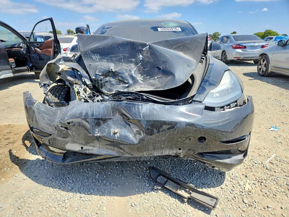 2019 Tesla Model 3 VIN 5YJ3E1EA3KF395527 COPART salvage auction — FRONT END, Ca - Dis/Dlr/Exp Only Clean Title, sold $6,000 on 2026-07-10 (photo 5)