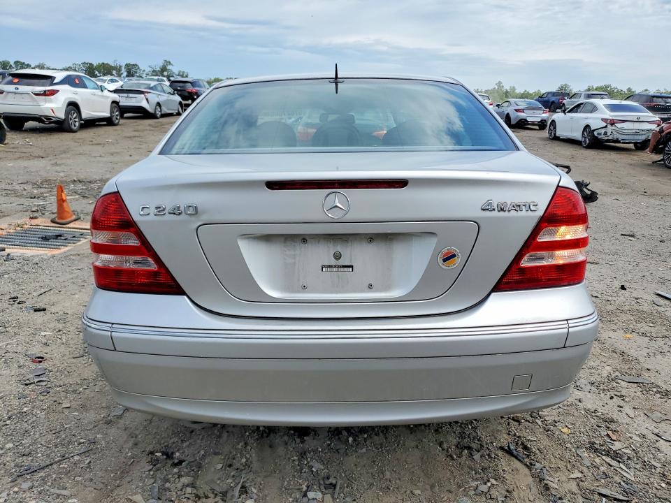 2005 Mercedes-benz C-klasse VIN WDBRF81J05F598377 COPART salvage auction — SIDE, VA - CERT OF TITLE - SALVAGE, sold $525 on 2026-07-08 (photo 6)