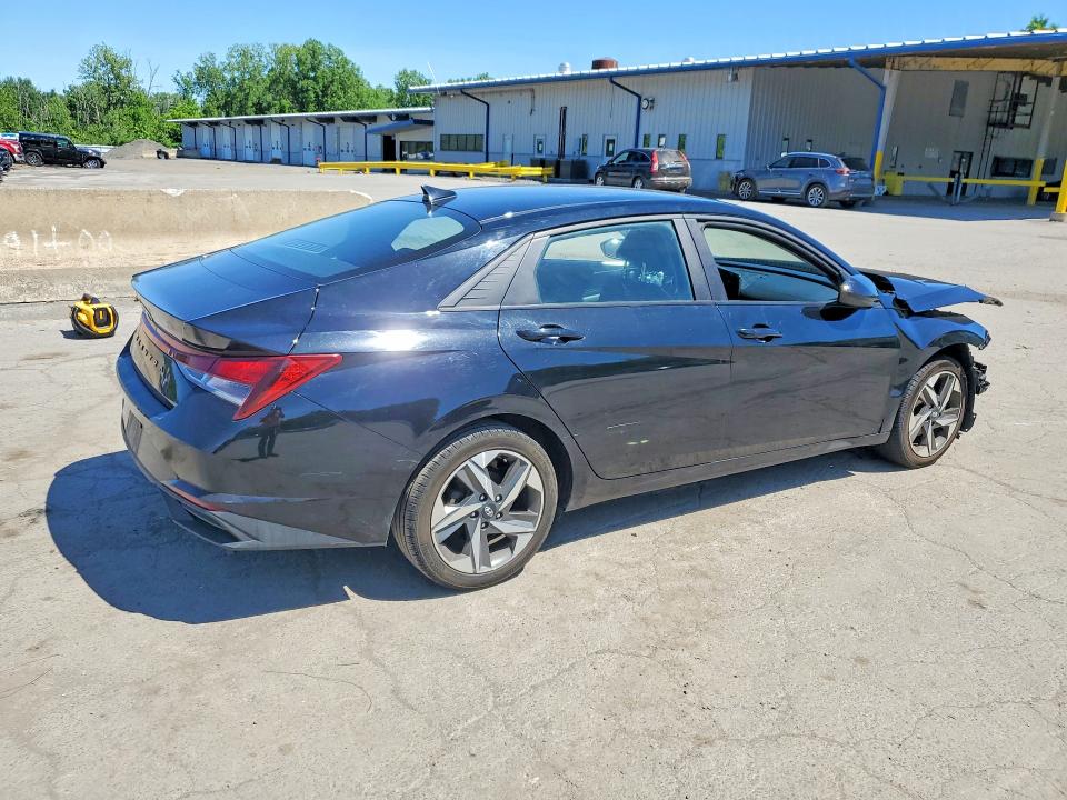 2023 Hyundai Elantra VIN KMHLS4AG8PU430934 COPART salvage auction — FRONT END, Ny - Mv-907A Salvage Certificate, sold $2,300 on 2026-07-02 (photo 3)