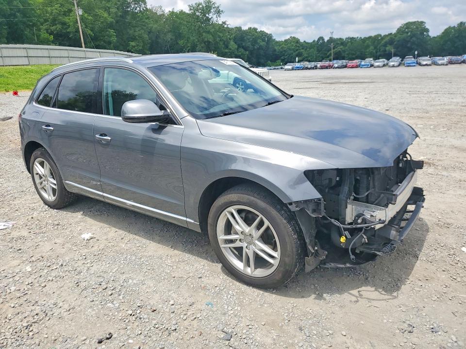 2015 Audi Q5 VIN WA1LFAFP5FA146882 COPART salvage auction — FRONT END, Nc - Salvage Certificate Of Title, sold $4,300 on 2026-08-12 (photo 4)