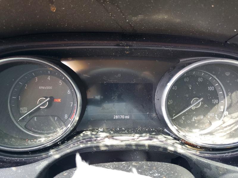 2022 Buick Encore VIN KL4MMBS22NB128360 COPART salvage auction — ROLLOVER, Ca - Salvage Certificate, sold $425 on 2026-07-02 (photo 9)