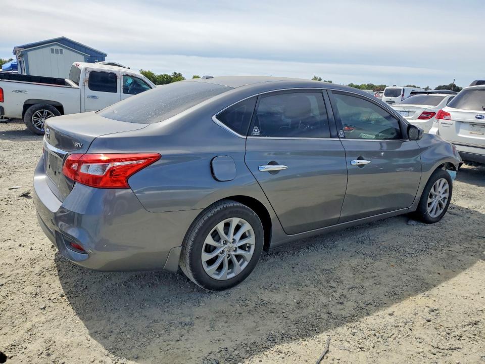 2019 Nissan Sentra VIN 3N1AB7AP8KY293015 COPART salvage auction — FRONT END, Ca - Salvage Certificate, sold $1,600 on 2026-07-09 (photo 3)