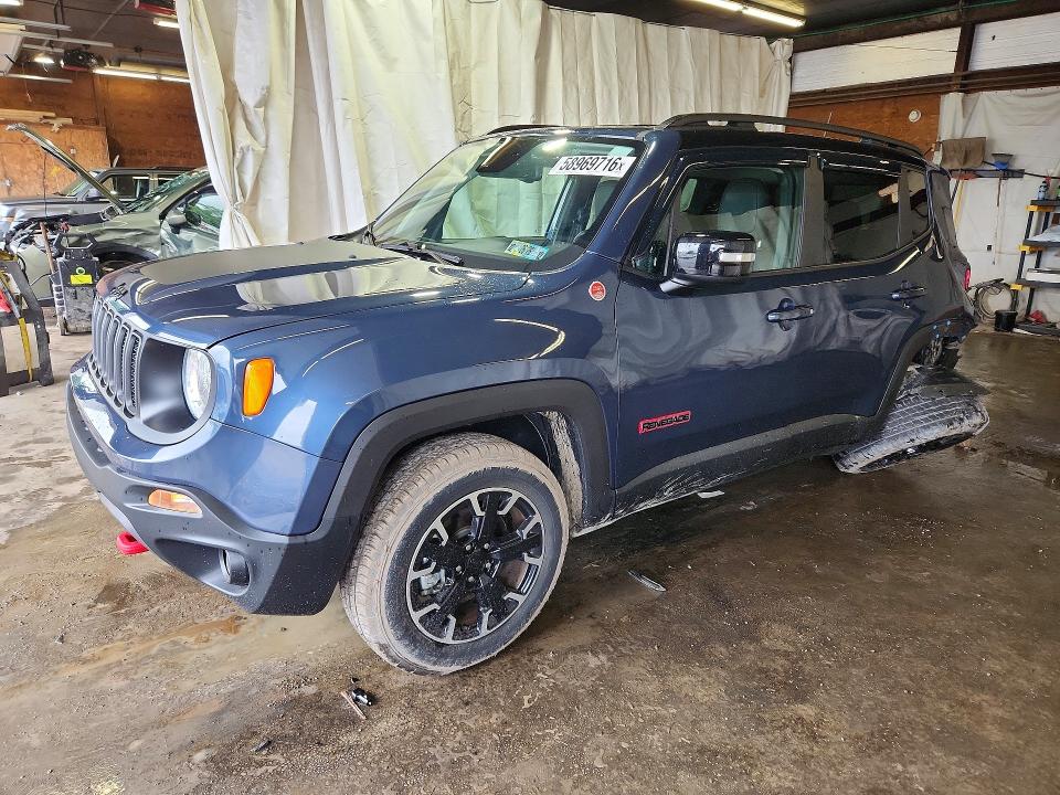 2023 Jeep Renegade VIN ZACNJDC12PPP63783 COPART salvage auction — REAR END, Salvage Title, sold $6,300 on 2026-07-16 (photo 1)