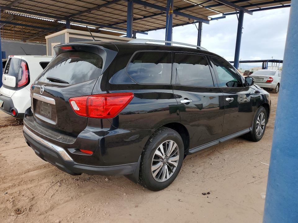 2017 Nissan Pathfinder VIN 5N1DR2MN5HC614556 COPART salvage auction — FRONT END, Az - Cert Of Title - Salvage, sold $2,700 on 2026-07-02 (photo 3)
