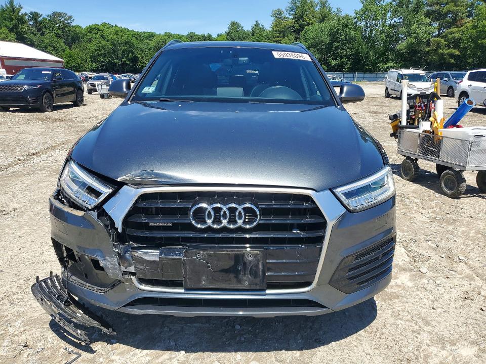 2018 Audi Q3 VIN WA1JCCFS5JR009435 COPART salvage auction — FRONT END, Ma - Cert Of Title-Salvage, sold $6,400 on 2026-07-09 (photo 5)