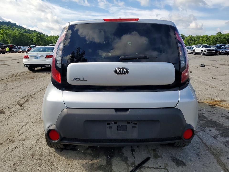 2015 Kia Soul VIN KNDJP3A57F7762866 COPART salvage auction — FRONT END, PA - CERTIFICATE OF SALVAGE, sold $400 on 2026-07-02 (photo 6)