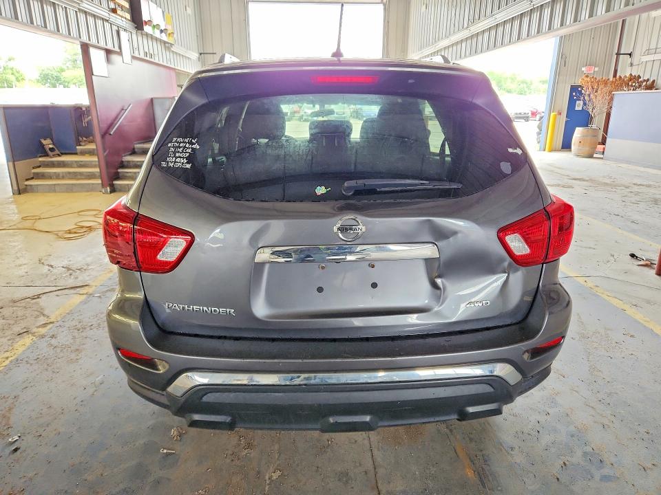 2017 Nissan VIN 5N1DR2MM3HC911557 COPART salvage auction — REAR END, In - Certificate Of Title, sold $2,350 on 2026-07-28 (photo 6)