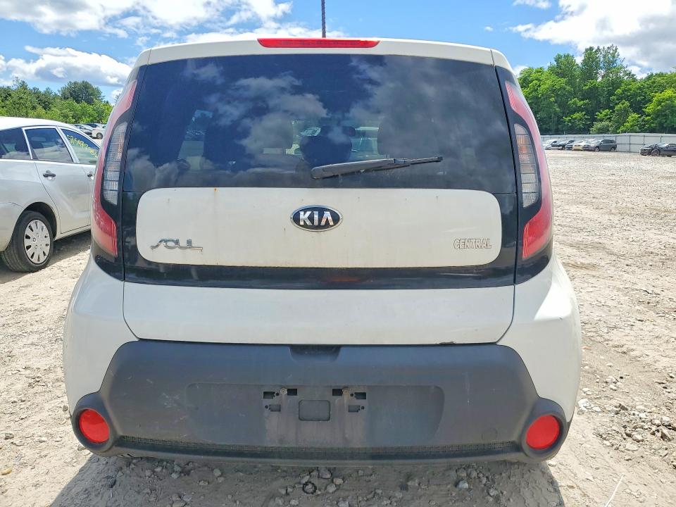 2014 Kia Soul VIN KNDJN2A26E7002299 COPART salvage auction — FRONT END, Ma - Cert Of Title-Reconstrctd Coll, sold $400 on 2026-07-20 (photo 6)