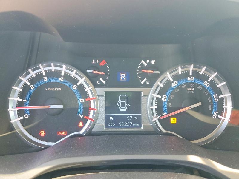 2019 Toyota 4runner VIN JTEBU5JR8K5711681 COPART salvage auction — FRONT END, Ca - Salvage Certificate, sold $11,600 on 2026-07-30 (photo 9)