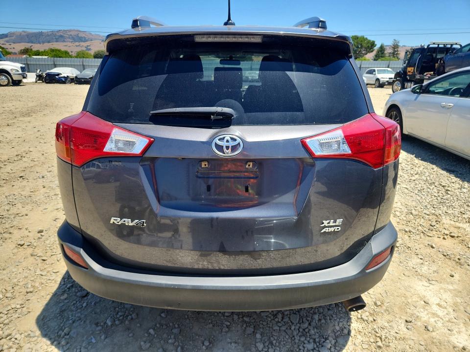 2015 Toyota VIN JTMRFREV1FD164809 COPART salvage auction — FRONT END, Ca - Salvage Certificate, sold $4,200 on 2026-07-16 (photo 6)