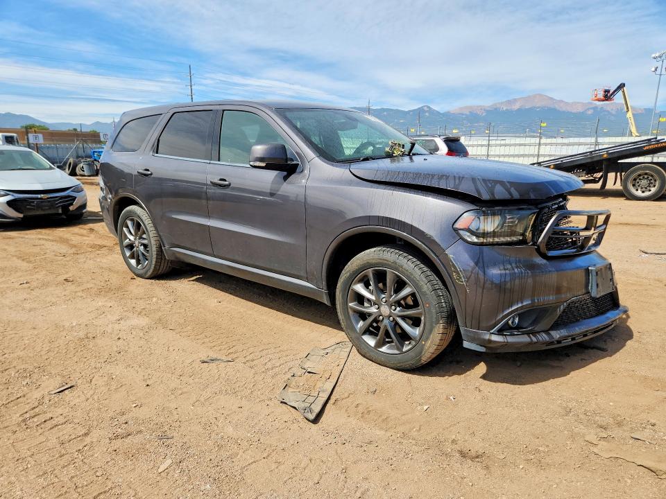 2017 Dodge Durango VIN 1C4RDJDG3HC870134 COPART salvage auction — FRONT END, Co - Salvage Title, sold $4,700 on 2026-07-29 (photo 4)