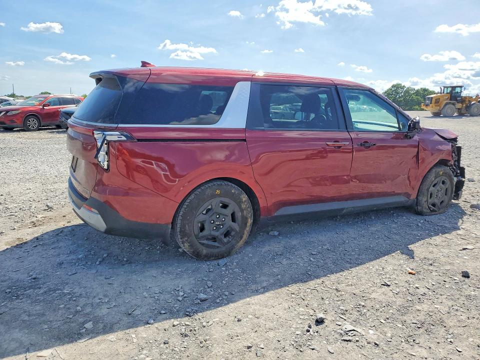 2025 Kia Carnival VIN KNDNB5K30S6478049 COPART salvage auction — FRONT END, Tn - Salvage Certificate, sold $12,400 on 2026-07-30 (photo 3)